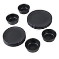thumbnail image 2 of Vajilla De Porcelana Santa Anita De 12 Piezas Color Negro Obsidian Black, 2 of 4