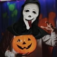 thumbnail image 3 of MáScara Halloween, Halloween MáScara Fantasma Cara, MáScara Fantasma Grito, Halloween Horror MáScara Cabeza Completa, Accesorio Disfraces Halloween, Para Halloween Carnaval Fiestas Disfraces, 3 of 5