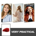 thumbnail image 3 of CIMAXIC Beret Hat Casual Style Red Acrylicfibres 1Set, 3 of 8