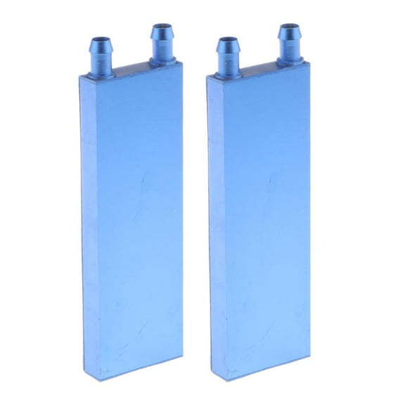 Pitycbo Water Cooling Block 40x120mm Aluminum for Liquid Water Cooler Heat Sink System