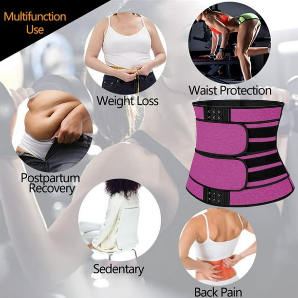 Cinturones De Mujer Faja Térmica Para Gimnasio Quema Grasa Y