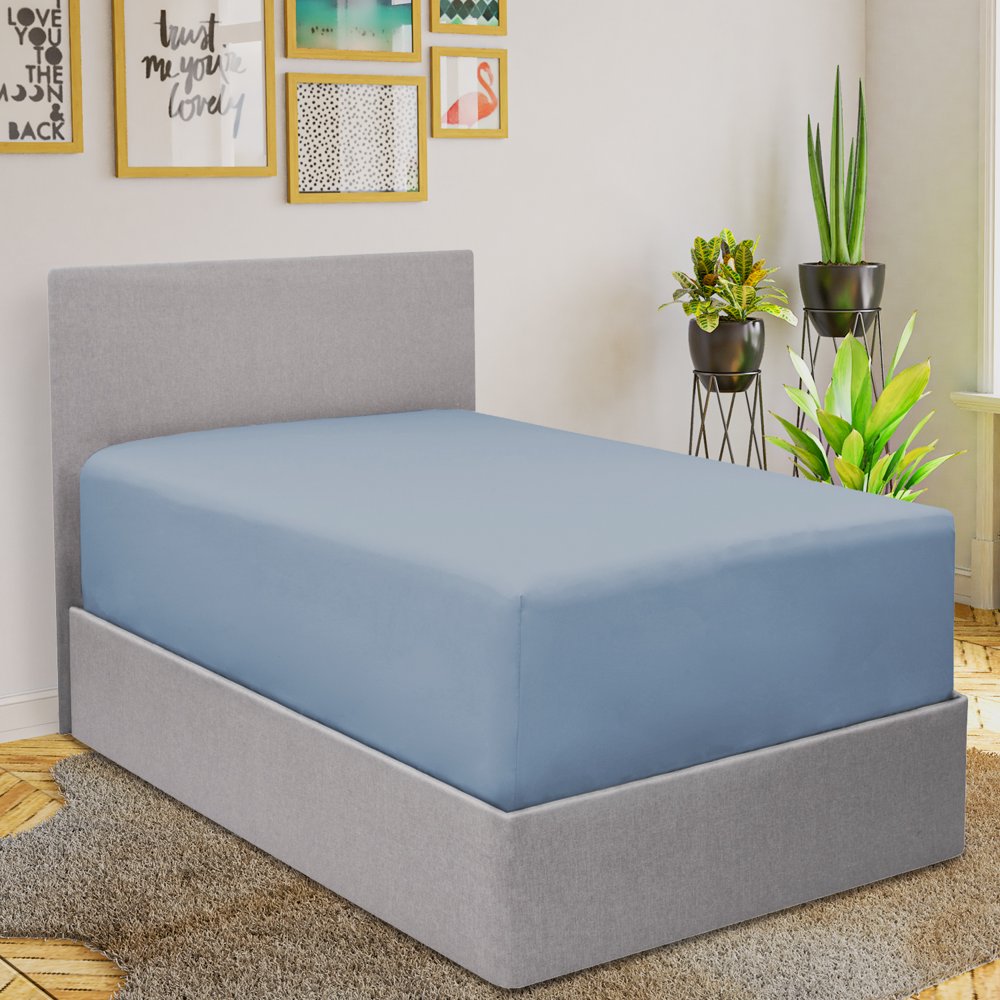 Mellanni Extra Deep Pocket Fitted Sheet Brushed Microfiber 1800