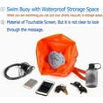 thumbnail image 2 of Inflatable Open Swimming Buoy Bag for Water Sports & Outdoor Activities - Lightweight, Waterproof Tow Float with Storage, 2 of 10