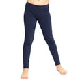 thumbnail image 3 of Stretch Is Comfort Girl's Pack of 3 Oh so Soft Footless Leggings | Child Size 4-14, 3 of 6