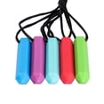 thumbnail image 5 of Los mejores collares para masticar para niños con autismo - Collares para masticar de silicona resistentes y duraderos - Colgante para masticar para niños y niñas, 5 of 5