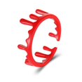 thumbnail image 2 of  2 Pcs Artifical Red Bleed Ring Halloween Rings for Woman Bloodstained  Rings Halloween Horror Personality Ring, 2 of 7