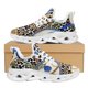 thumbnail image 1 of Zapatillas planas informales con cadena dorada, diseño de leopardo y girasol, bonitas y transpirables, ligeras, para caminar, para mujer, 1 of 6