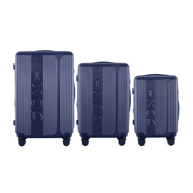 IZOD Hyman Expandable ABS Hard Shell Luggage Set - Durable ABS