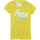 thumbnail image 1 of Aeropostale Mujeres Aero 1987 Camiseta Gráfica, Amarillo, Grande, 1 of 1