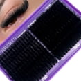 thumbnail image 1 of Extensiones de pestañas FUBBZRUI 280 piezas 12-25 mm rizo D, 1 of 9