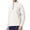 White, variant on Lmnyox Half Zip Athletic Shirts for Men Solid Long Sleeve Outdoor Sport T Shirt Mock Neck Workout Pullover Tee