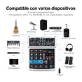 thumbnail image 3 of Mezclador De Audio De 4 Canales Bluetooth, 48v, Dsp Bomge, 3 of 4