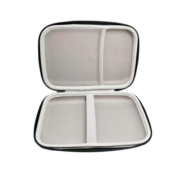 Estuche de luz de lectura para cuello, Estuche de transporte EVA resistente al desgaste, organizador de cables de viaje, bolsa de transporte para
