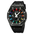 thumbnail image 3 of SKMEI Model 2100 Digital Watch with Dual Core Dual Display, 50M Waterproof, LED Backlight, World Time, 5 Daily Alarms, Hourly Chime, Stopwatch, Countdown Timer, Date/Week/Month Display, 12/24H Format, 3 of 6