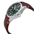 thumbnail image 4 of Citizen Chandler Eco-Drive Green Dial Dark Brown Leather Men's Watch BM6838-09X, 4 of 4