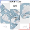 thumbnail image 4 of Clouds Floating in The Sky Pajama Pants Soft and Lightweight Elastic Waistband Pajama Pants, 4 of 8