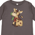 thumbnail image 4 of Inktastic Corky Cow Boys Long Sleeve Toddler T-Shirt, 4 of 5