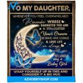 thumbnail image 2 of To My Daughter Whenever You Feel Overwhelmed Remember Whose Daughter You Are, 2 of 3
