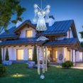 thumbnail image 4 of [Azul] Solar Carillón Viento Ángel Jardín Al Aire Libre Solar Ángel Jardín Patio (azul), 4 of 5
