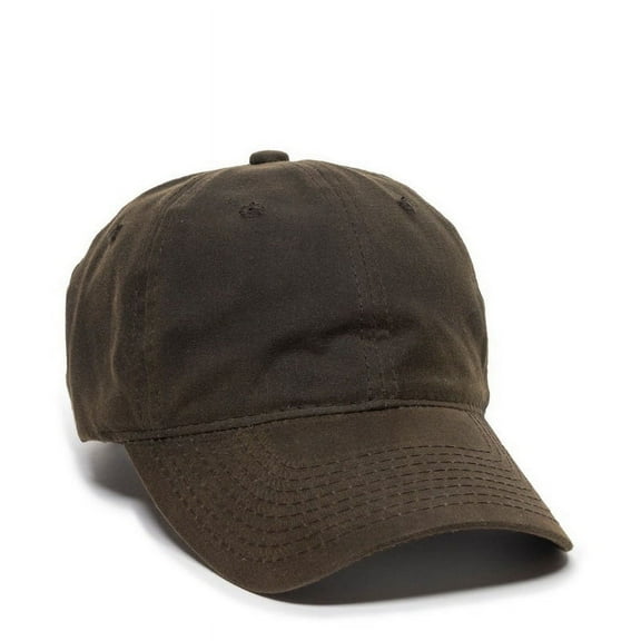 Outdoor Cap WAX606IS Water Resistant, Waxed Cotton Canvas-Brown