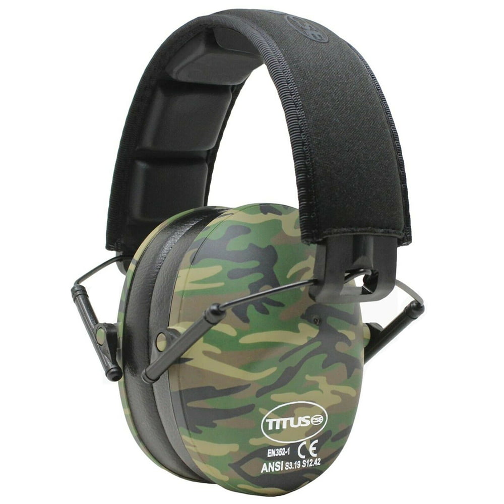 Boomstick Folding Ear Muff Safe Hearing Noise Protection Gun Shooting Pink Camo for sale online 