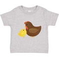 thumbnail image 3 of Inktastic Hen and Chick Farm Animals Boys or Girls Toddler T-Shirt, 3 of 5