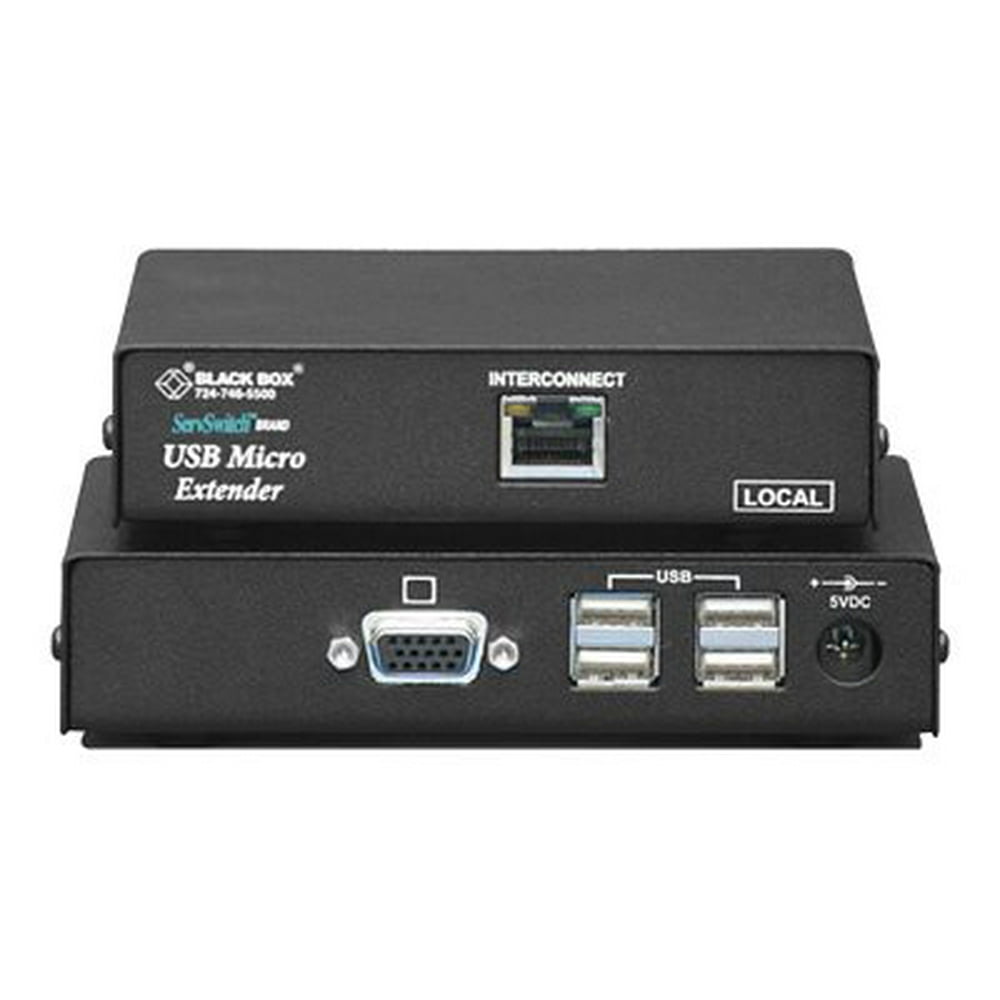 Black Box ServSwitch USB Micro Extender Video/USB extender up to