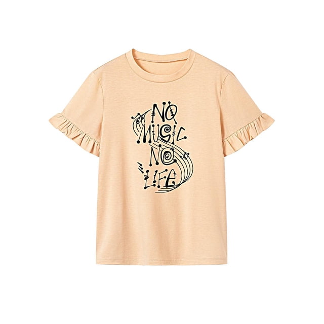 Camiseta de mujer Ropa de verano Camiseta con cuello redondo para viajes, trabajo, senderismo, oficina, playa M