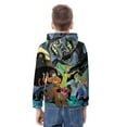 thumbnail image 5 of Scooby Doo Hooded Hoodies for Girls Boys, Kids Pullover Hooded with Pocket, Casual 3D Print Long Sleeve Sweatshirt Hoodies, 5 of 6