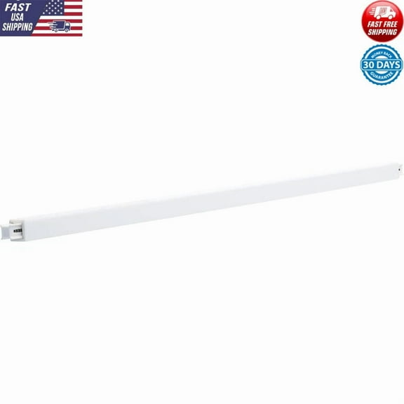 24In Towel Bar Replacement White Spring Loaded Adjustable Easy Install New