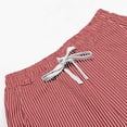 thumbnail image 6 of UVEASISHA Bermuda Shorts for Women Knee Length Cotton Linen Capris Summer 2025 Lightweight Straight Leg Beach Shorts with Pockets Watermelon Red M, 6 of 8
