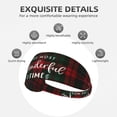 thumbnail image 3 of Rocae Wonderful Time Christmas for Elastic Exercise Headband for Men and Women Moisture Wicking Athletic Sweatbands Summer Accessories Elastic Bands, 3 of 9