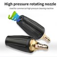 thumbnail image 4 of Pressure Washer Tips Turbo Nozzle Pressure Washer 3600psi Convenient High Rotating Pressure Washer Nozzle, 4 of 7