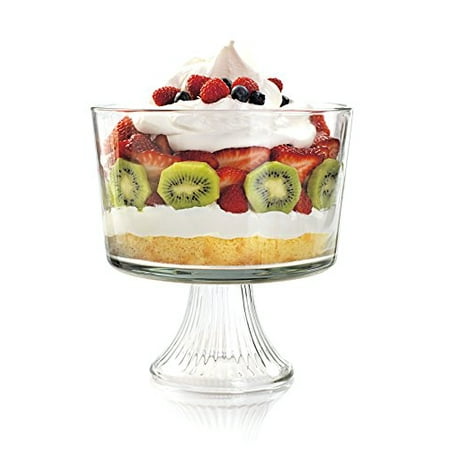Triple Bowl - BOWL TRIFLE CLEAR GLASS MONACO