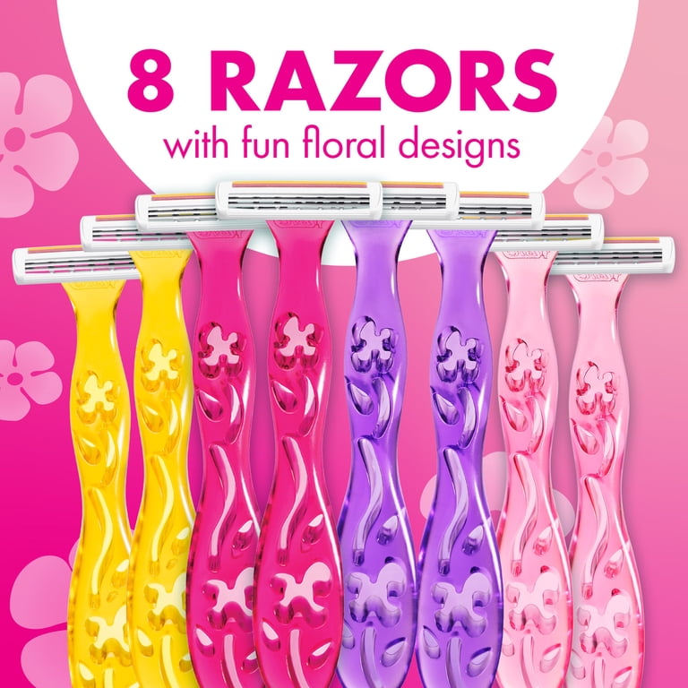 BIC Soleil 3 Simply Women's 3-Blade Disposable Razors, 8 Count photo 3