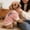 Pink PK, variant on AuroraX Winter Dog Two Legged Sweater Vest Dog Costumes for Small Dogs Warm Soft Cozy Washable Pet Apparel for Medium Dogs National Dog Month Green