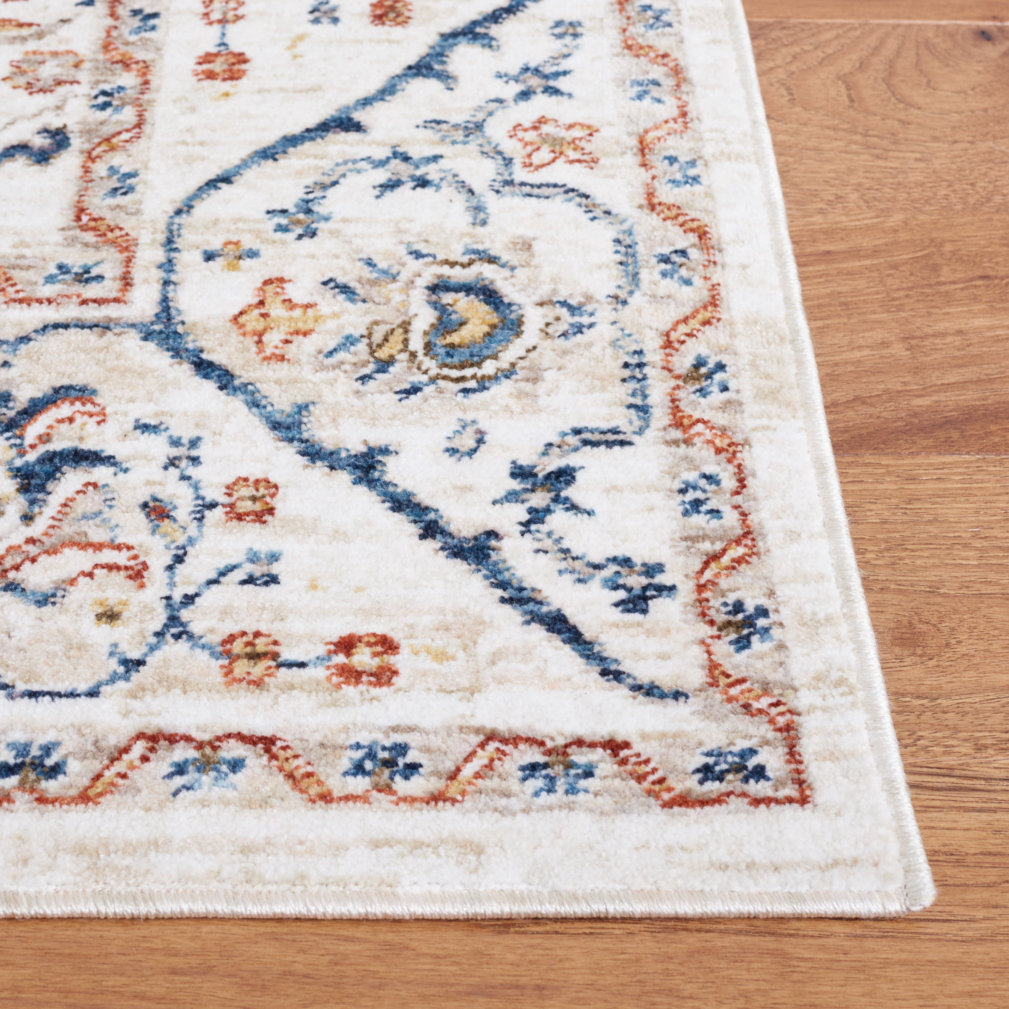 SAFAVIEH Olympia Collection OPA210A Ivory / Navy Rug