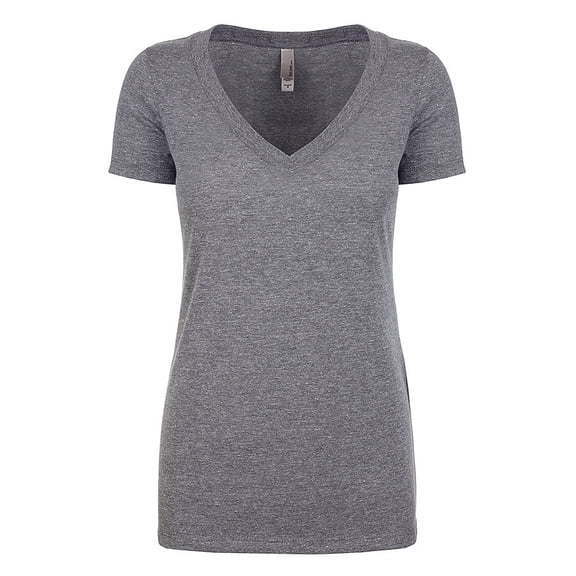 Next Level Women’s Triblend Short Sleeve Deep V