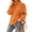 Orange, variant on Aiyino Women's Turtleneck Batwing Sleeve Loose Oversized Chunky Knitted Pullover Sweater Jumper Tops