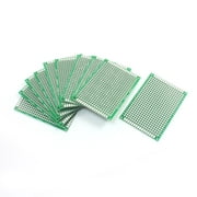 10Pcs 5cm x 7cm Electronic Double Sided Prototyping PCB Printed Circuit Board