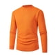 thumbnail image 1 of pstuiky manga larga para hombre, Suéter informal de color liso para hombre, cuello alto, tejido ajustado, capa base, manga larga, cuello redondo, camiseta/camiseta Tops casuales para hombres xl, 1 of 3