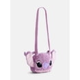 thumbnail image 2 of Disney Lilo and Stitch Girls Angel Plush Crossbody Bag, Pink, 2 of 3