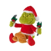 Grinch Animated Plush with Roast Beast and Knife and Fork by Ruz