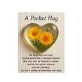 thumbnail image 1 of Hearth & Gear Birth Pocket Hug – Monthly Heart Shaped Mini Keepsake For Encouragement Anxiety & Birthday For, 1 of 4