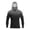 Dark Gray, variant on Men's Sun Protection Hooded Casual Long Sleeve Tops Active with Mask Clothing Workout Gradient Outfit Blue 2XL