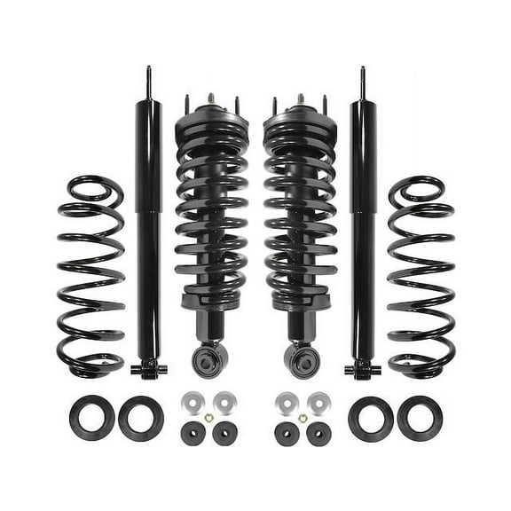 Front and Rear Suspension Strut and Shock Absorber Assembly Kit - Compatible with 2003 - 2011 Ford Crown Victoria 2004 2005 2006 2007 2008 2009 2010