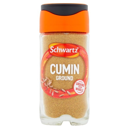 Schwartz Ground Cumin Jar 37g, British Import (Pack of 2)