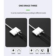 thumbnail image 3 of Adaptador de auriculares Innotech Compatible con iPhone Lightning a 3,5 mm y cargador, 3 of 5