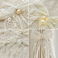 thumbnail image 6 of Creative Lace Bow Curtain Tie,no Punching, Adjustable Curtain Holder Curtain, 6 of 8