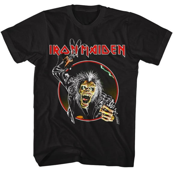 Iron Maiden No Prayer on the Road Men's T Shirt - S, Black